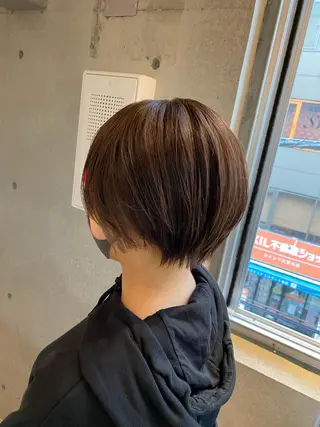 ショート 西山 恵太郎のヘアスタイル