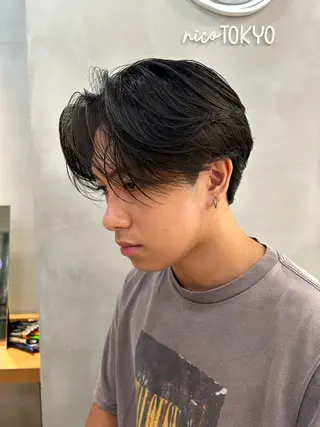 パーマ メンズ nico TOKYO Logic店所属・渋谷/メンズ 特化/MIZUKIのヘアスタイル