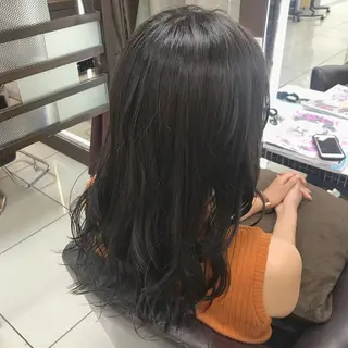 ロング カラー シールエクステ✨️韓 国羽エクステ🪽和希のヘアスタイル