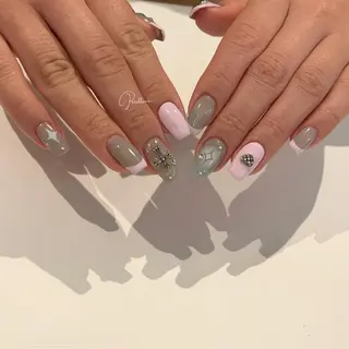 ネイル ゆびのさき所属・shiho /Petillantのネイルデザイン