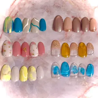 ネイル Liberta所属・森 まりなのネイルデザイン