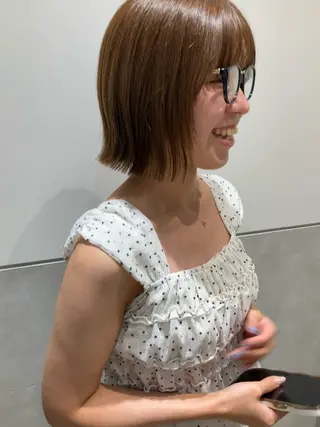 ショート 畑 奈優のヘアスタイル