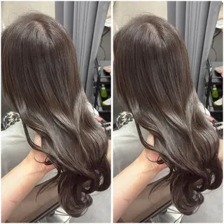 セミロング 森島 愛梨のヘアスタイル