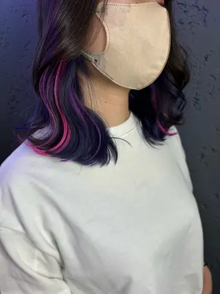 ミディアム ️🩵透明感カラー Yūka🩵のヘアスタイル