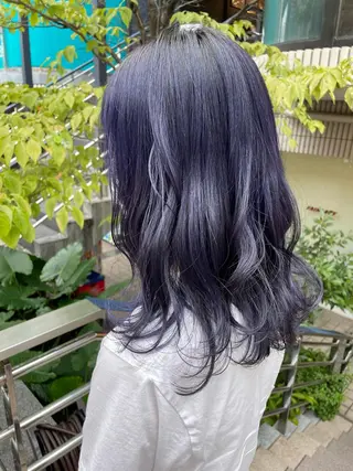 セミロング カラー 艶カラー🌙縮毛矯正 /ボブ【Reina】のヘアスタイル