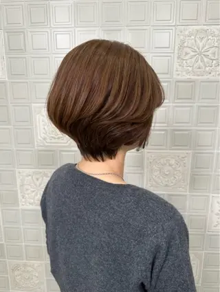 ショート ✂️レイヤーカット 顔まわり枝松　凌✂️のヘアスタイル