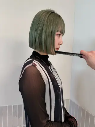🐻ボブ特化 hiina🤍のヘアスタイル