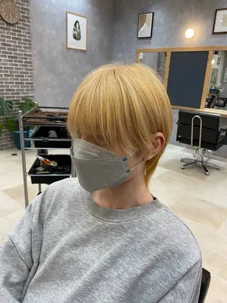 カラー メンズ nagi所属・横田直也／韓国風 レイヤーカット／千種のヘアスタイル