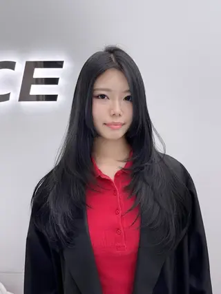 ロング GO TODAY 原宿Verno店所属・韓国系支持率No.1 レイヤー特化/きょうのヘアスタイル