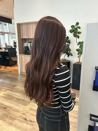 ロング カラー ktwo☆ 暗艶髪☆姫野琳のヘアスタイル