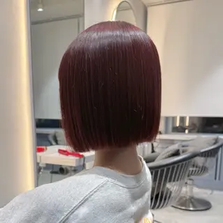 ショート カラー 🩶sayumi🩶 ボブ/美髪矯正/柏のヘアスタイル