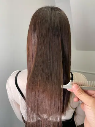 セミロング Michel by chainon    ミッシェルバイシェノン所属・美髪職人/傷ませない カラー/橋本拓弥のヘアスタイル