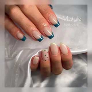 セミロング ネイル 下妻市ﾈｲﾙｻﾛﾝ M_styleのネイルデザイン