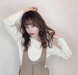 セミロング ail 町田駅 【エイル】町田西口店のヘアスタイル