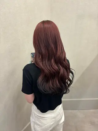ロング カラー 🎀暖色カラー🎀 airi♡のヘアスタイル