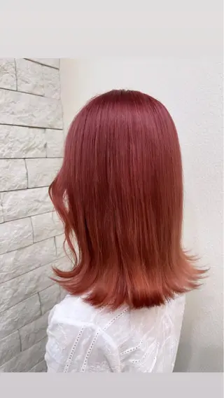 カラー 名古屋のピンク好き かずくん🦩のヘアスタイル