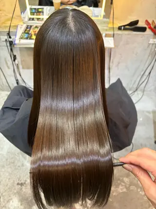 ロング うる艶縮毛、カラー✨ たいよう☀️のその他イメージ