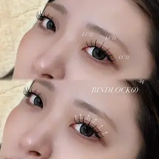マツエク・マツパ CreBiA🎀 ayaのマツエク・マツパデザイン