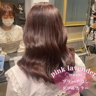 ミディアム 盛れる暖色🎀ガーリ ーヘア🎀きっかのヘアスタイル