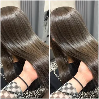 セミロング 森島 愛梨のヘアスタイル