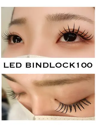 マツエク・マツパ シュガーレイ所属・バインドロック🦋 アンドヘルシーのマツエク・マツパデザイン