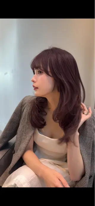 ロング カラー COALL nex the salon所属・Riria✨ レイヤーカットのヘアスタイル