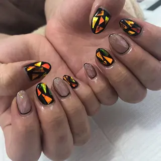 ネイル 韓国/網紅/パーツ M-salonのネイルデザイン