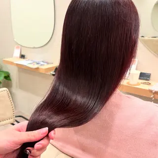 ロング 透明感カラー⭐️🌈 野村玲美のヘアスタイル