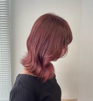 ミディアム カラー Latte川原店所属・金古 美優のヘアスタイル