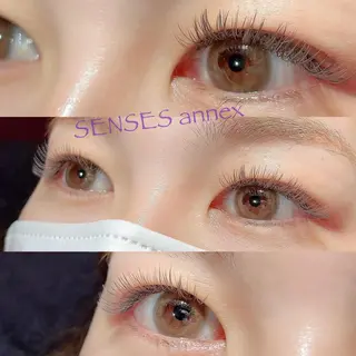 マツエク・マツパ SENSES_ WAKAのマツエク・マツパデザイン