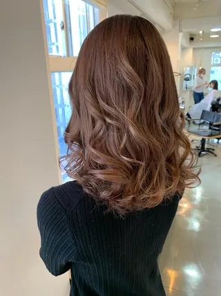 ロング カラー 船津武俊 フナツタケトシのヘアスタイル