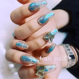 ロング ネイル Parfum パルファンのネイルデザイン