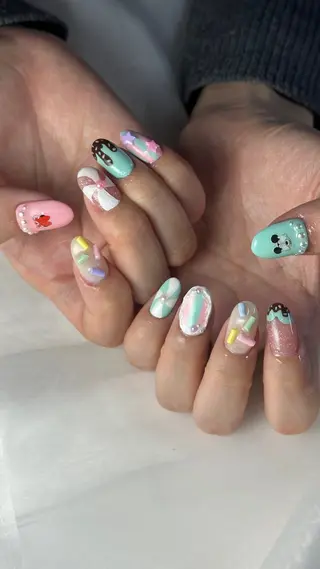 ネイル うにゃねいる🌷 Mayaのネイルデザイン