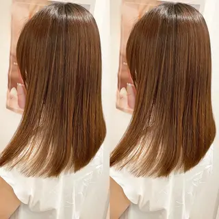 ロング パーマ 細沼 葵のヘアスタイル