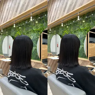 ミディアム ささ ほののヘアスタイル