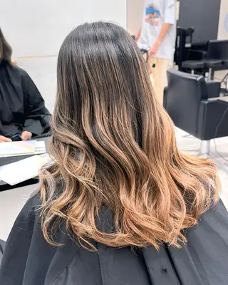 ロング kayo/カラー モデル募集中✨のヘアスタイル