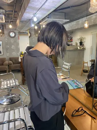 ショート カラー GATTACA所属・KEI gattacaのヘアスタイル