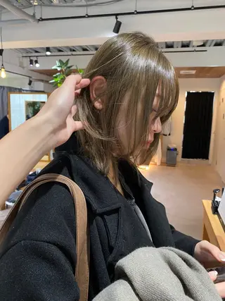 ミディアム カラー iroha/ n.w.h🎀のヘアスタイル