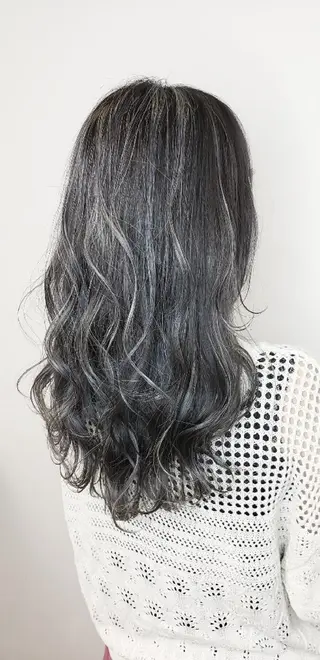 ミディアム カラー 【髪質改善美容師】t occa茨木篠原健太のヘアスタイル