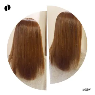 ミディアム セミロング カラー ✨縮毛矯正✨髪質改善 ナカシマ ユミのヘアスタイル