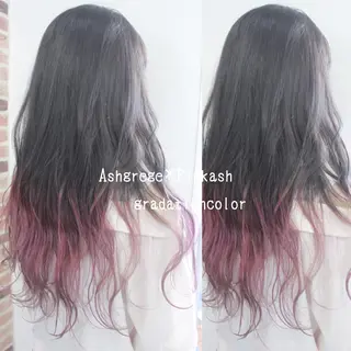 ロング カラー 'amo所属・'amo eyelashのマツエク・マツパデザイン