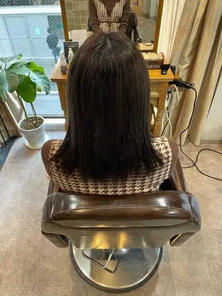 セミロング 美容室amor所属・美髪 透明感カラーSotaのヘアスタイル