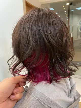 カラー 森本 光貴のヘアスタイル