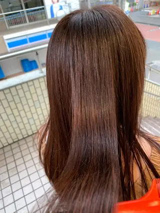 ロング カラー 小田切 栄司のヘアスタイル