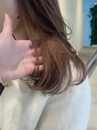 ミディアム カラー 村田 りょうやのヘアスタイル