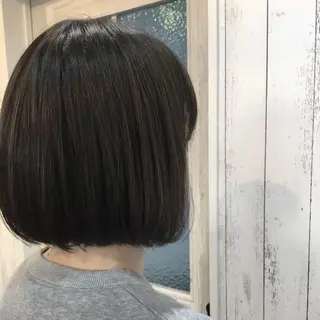 ショート カラー パーマ 金崎 新吾のヘアスタイル