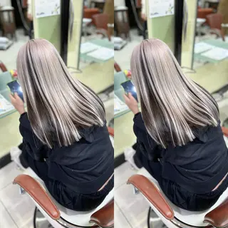 ロング Y Uのヘアスタイル