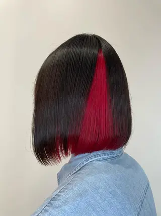 セミロング カラー HIKARU副店長/ ✨️髪質改善のヘアスタイル