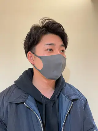 パーマ メンズ 高橋 涼香のヘアスタイル