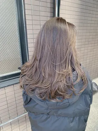 セミロング カラー DUMBO所属・【完全マンツー 恵比寿】佐藤 翔のヘアスタイル